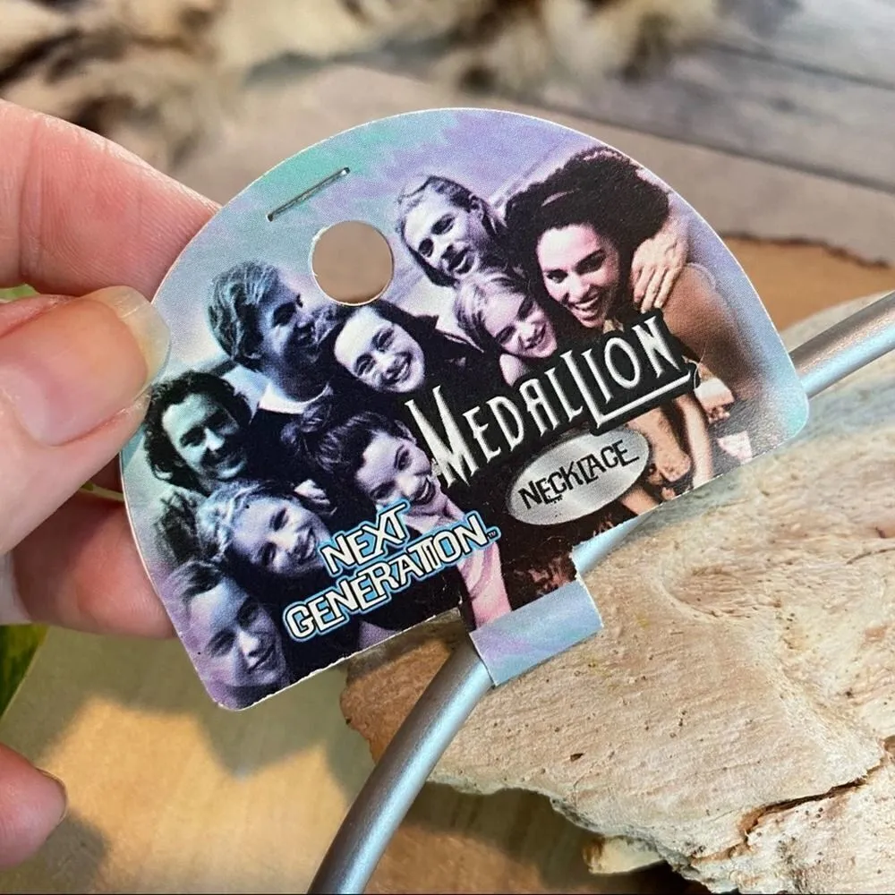 Vintage Next Generation turtle necklace Silver - Image 2