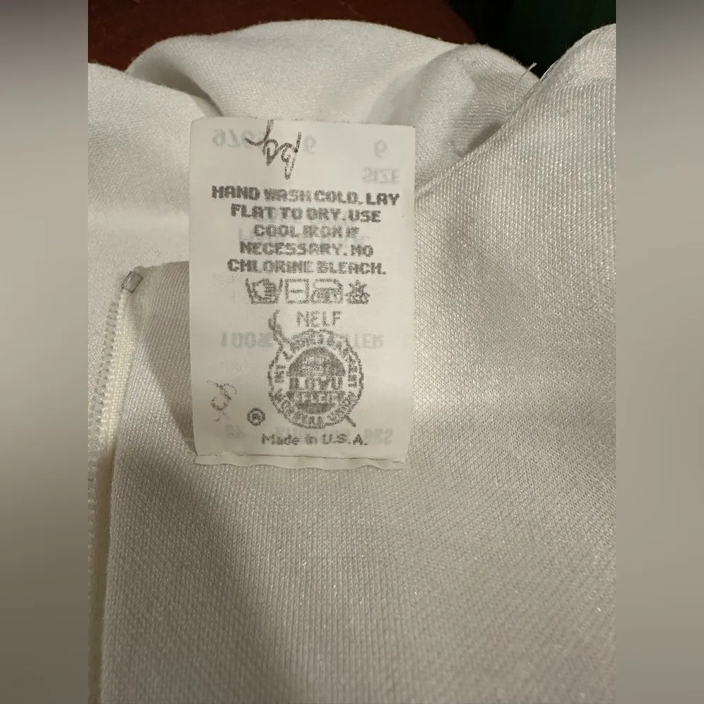 EUC VINTAGE Leslie Fay Black and white dress w Pencil Skirt Knee-Length. - Image 12