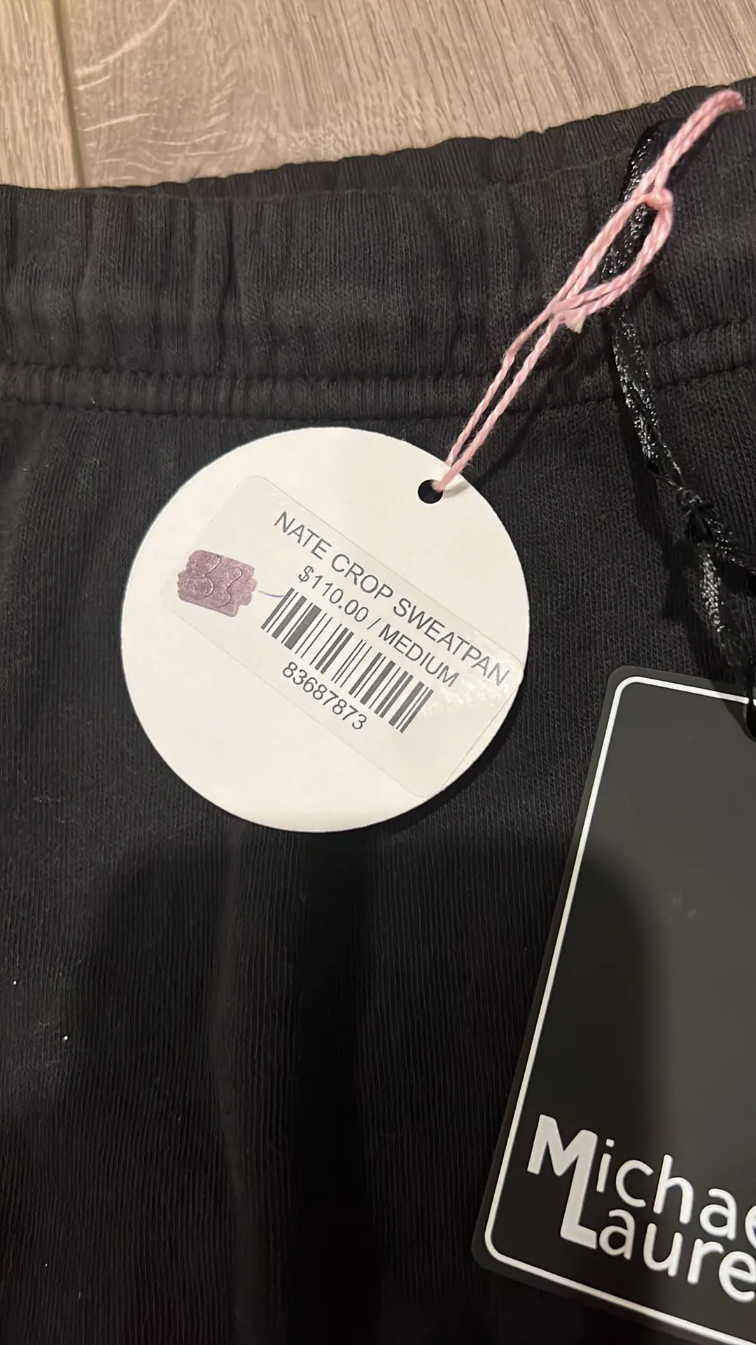 Michael Lauren Lauren Michael Nate Cropped Jogger - Image 8