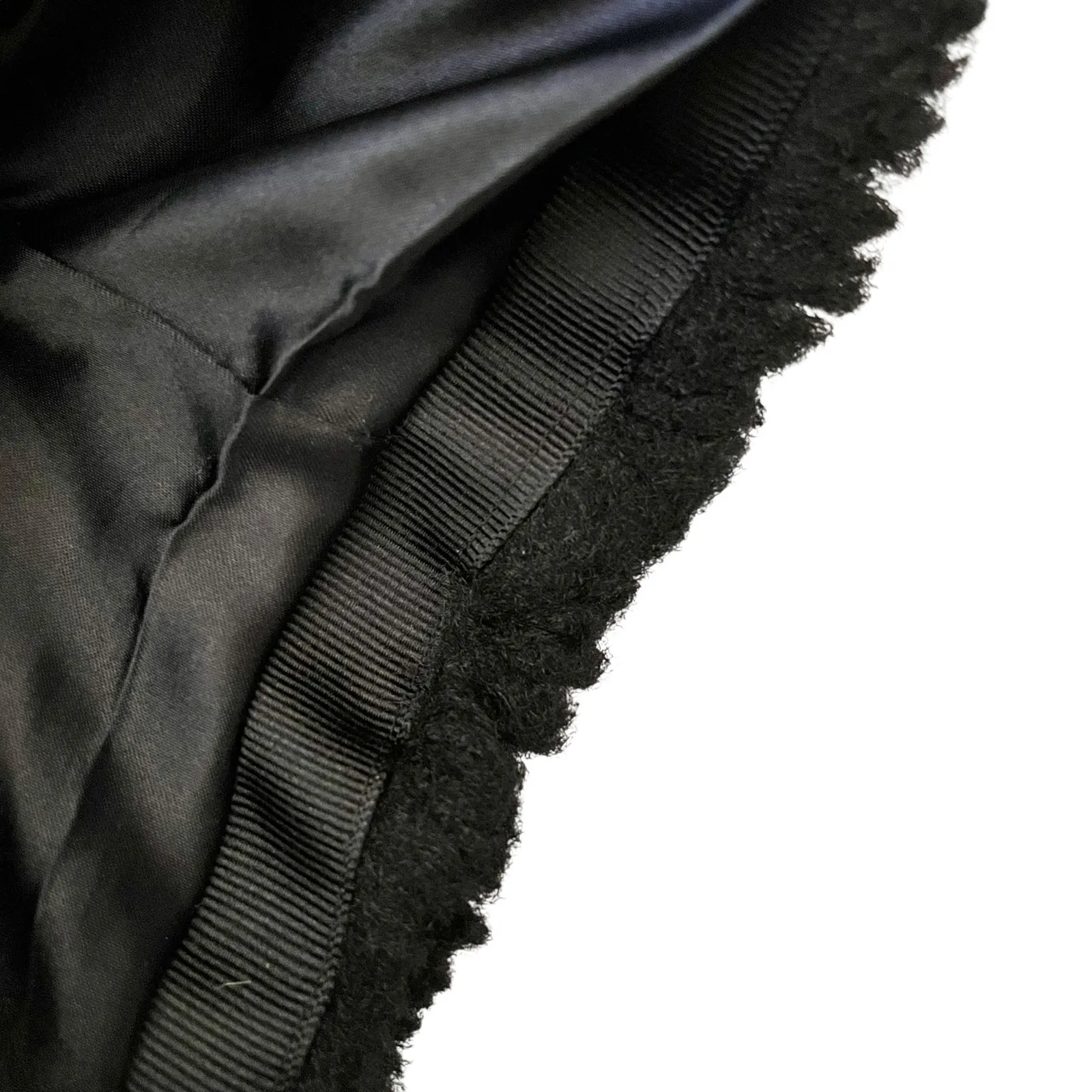 Betsey Johnson 1990s Vintage Black Faux Fur Jacket - Rare Made in USA Short Coat - Image 9