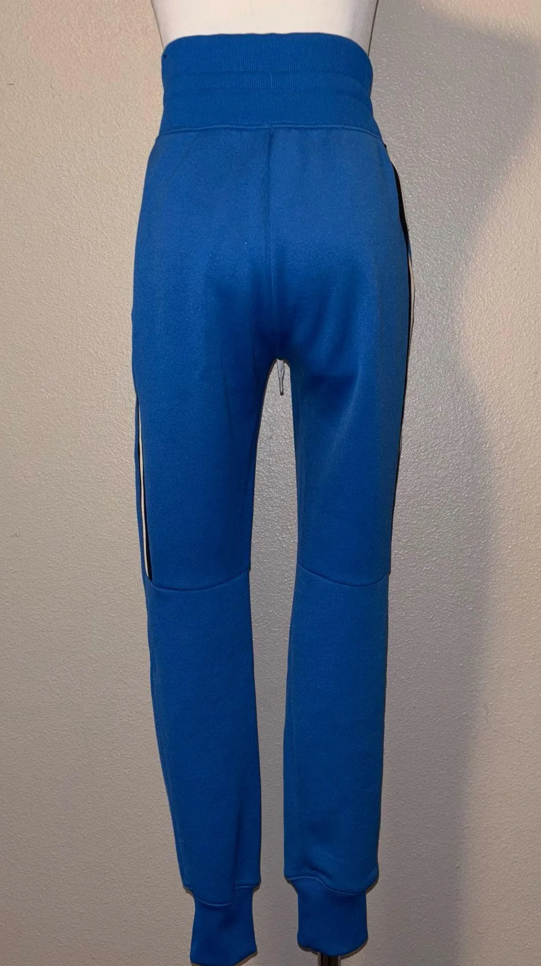 Nike Blue High Waisted Joggers - Image 3