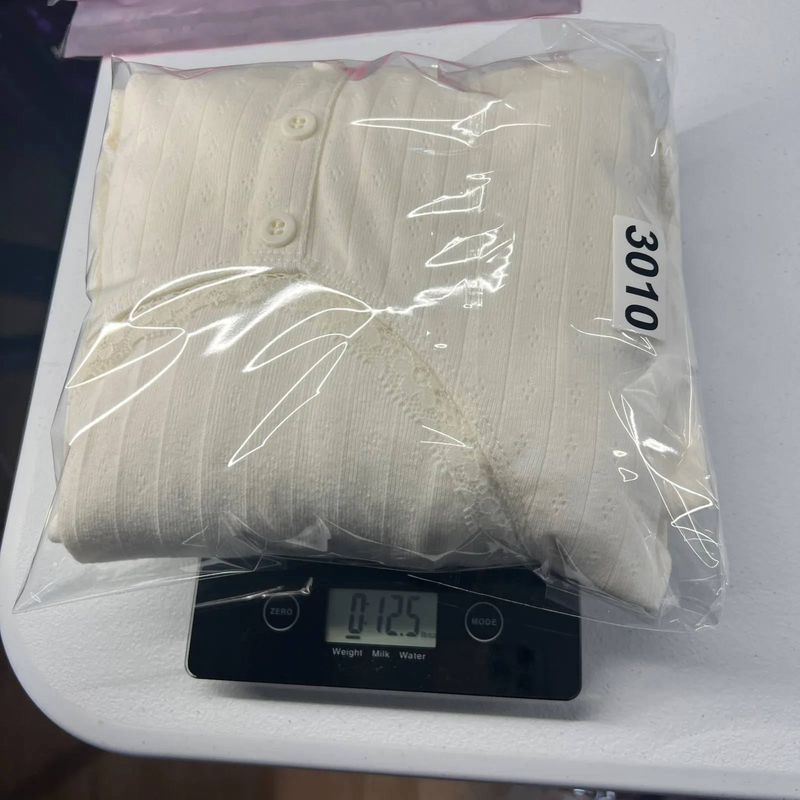 Torrid Babydoll Henley Top 3X Cream 100 % Cotton Pleated Ruffle Hem Lace Trim - Image 13