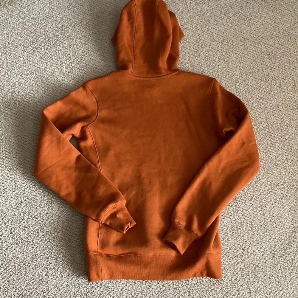 NEW Nike Texas Longhorns Burnt Orange Small Hooded Sweater Hoodie Cotton NWOT - Image 5