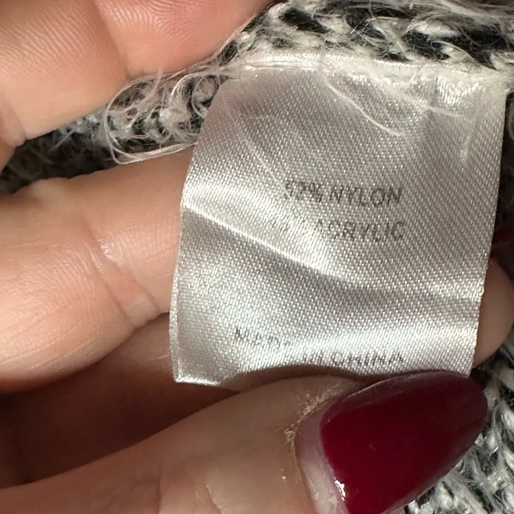 Norm Thompson Eyelash Knit Grandpa Cardigan Sweater Size XL - Image 5