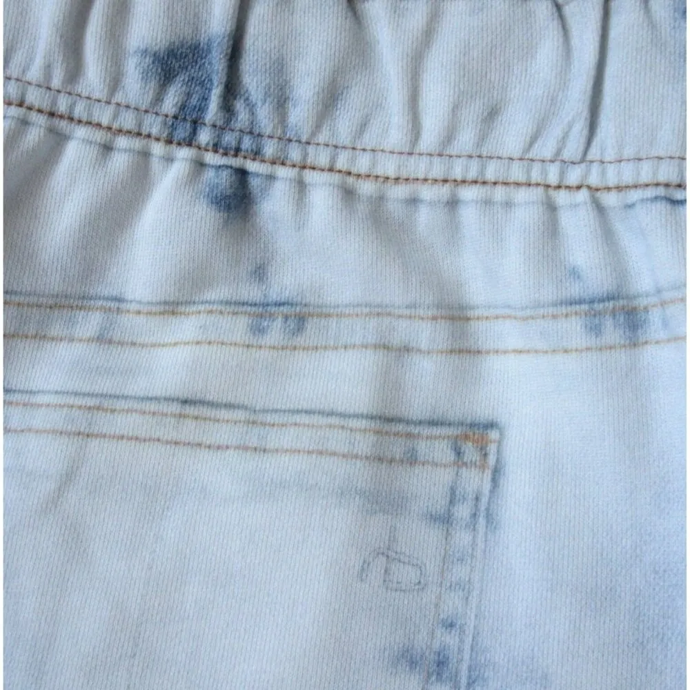 NWT rag & bone Miramar Sweatpants in Oasis Photo Printed Faux Jean Pants M - Image 7