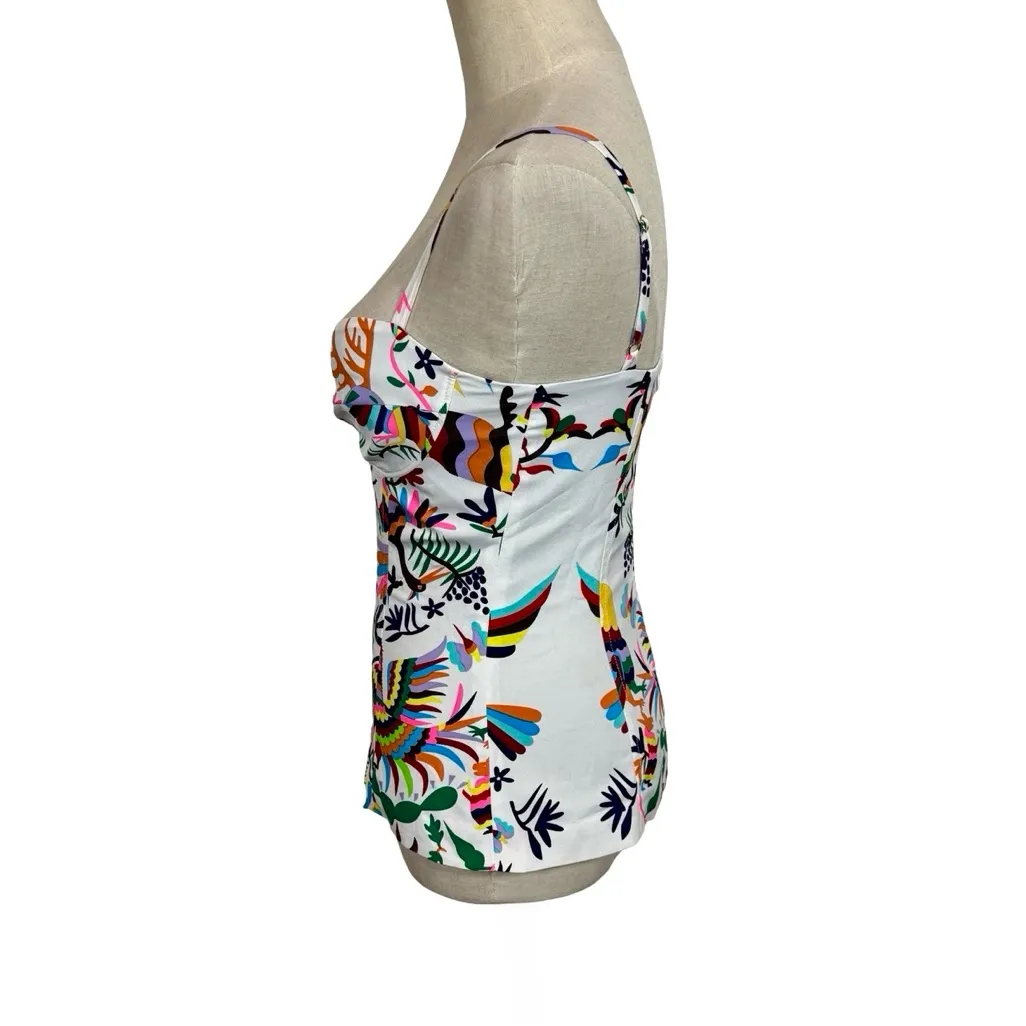 Mara Hoffman Techno Animals Otomi Bustier Top - Image 4