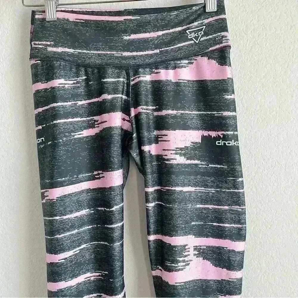 Drakon Colombian Workout‎ High Waisted Leggings for Women Compression Tight OS Black Size undefined - Image 7