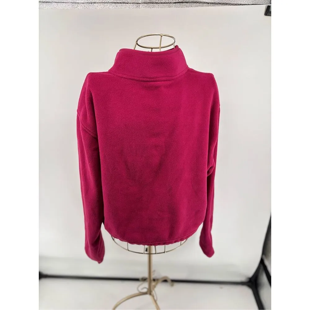 TNA TnAction Quarter Zip Fleece Pullover Jacket Size XL - Image 8