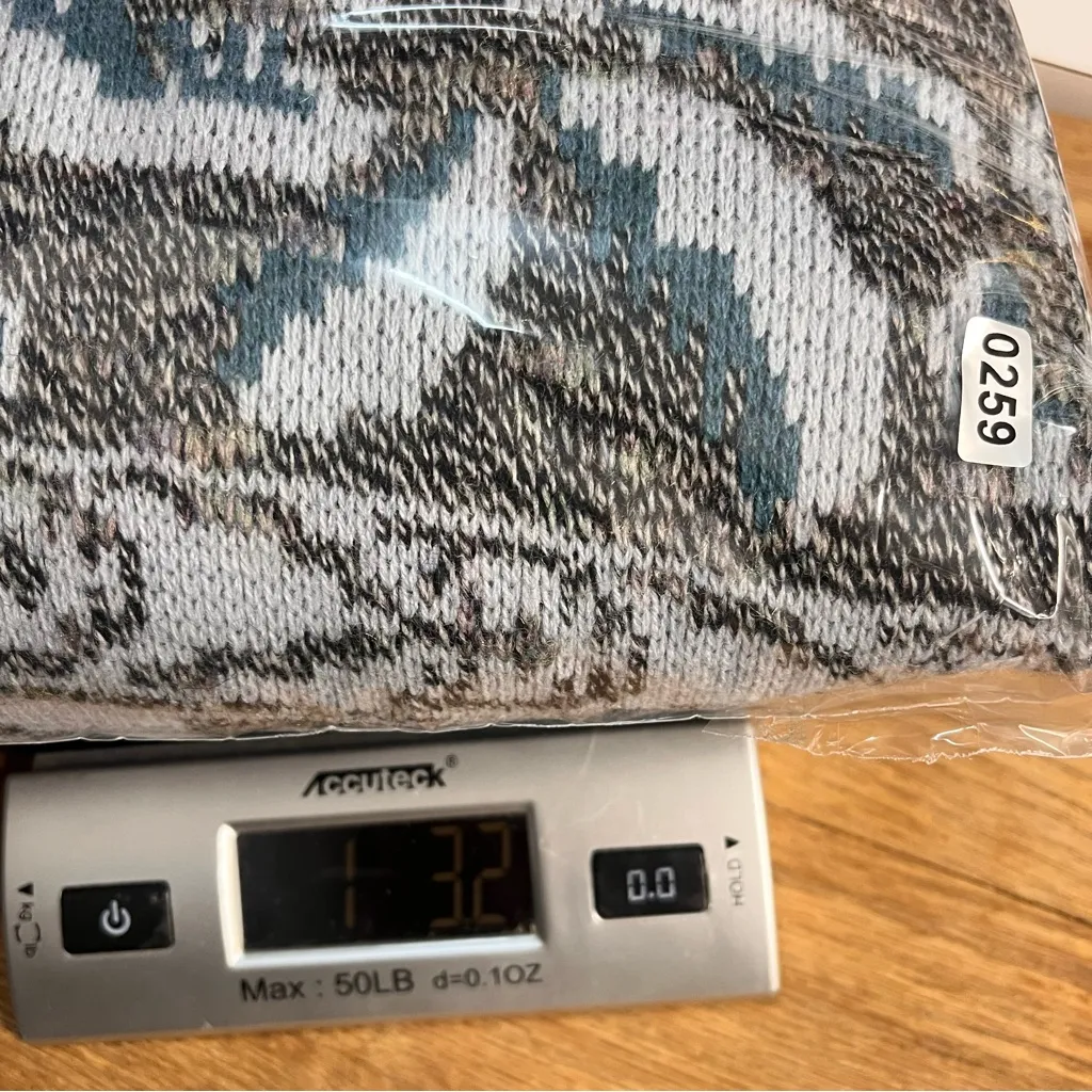 Vintage wool blend made in Italy sweater sz large fleur - Image 13