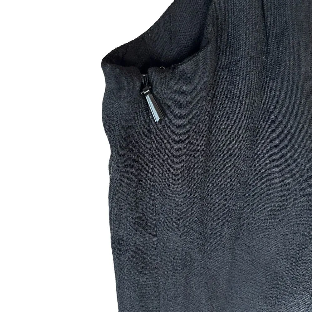 Anthropologie HD In Paris Women’s 0 Embroidered Wide Leg Jumpsuit Black Western‎ - Image 12