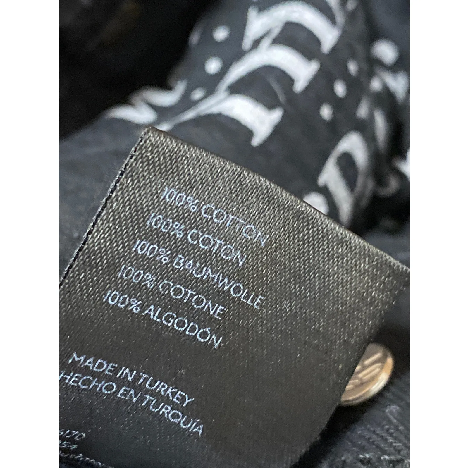 Free People We The Free High Rise Raw Hem Frayed Straight Leg Denim Jeans Sz 28 - Image 5