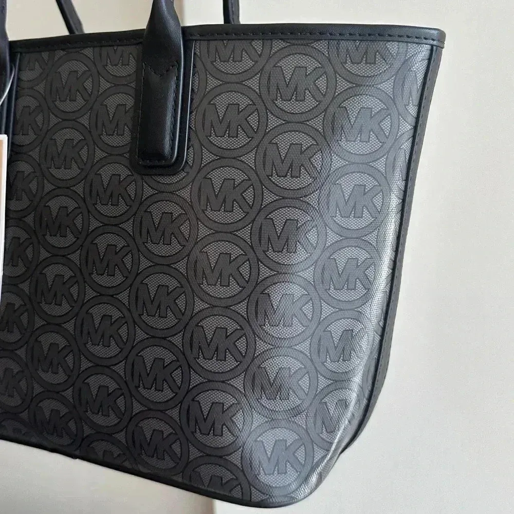 MICHAEL KORS Jodie Small Logo Jacquard Tote Bag Small Tote - Black MSRP $348 NWT - Image 14