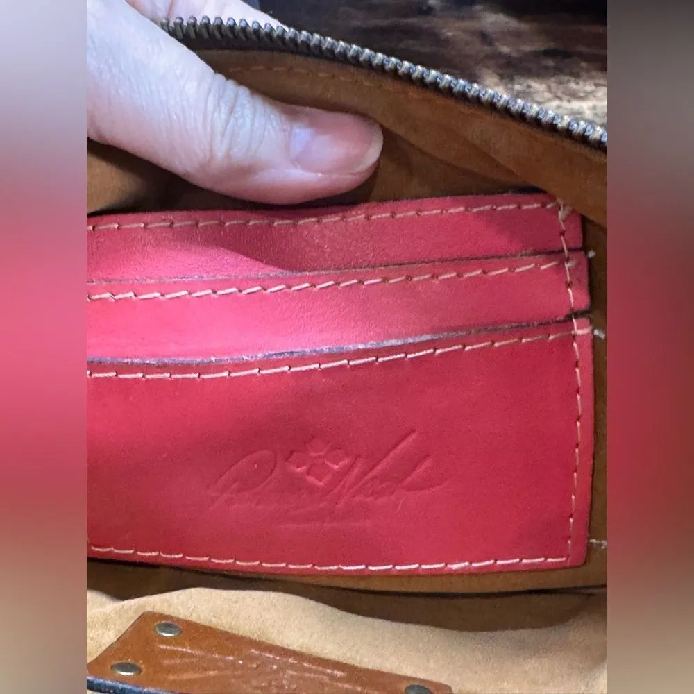 Patricia‎ Nash Pink and tan tropical print purse - Image 4