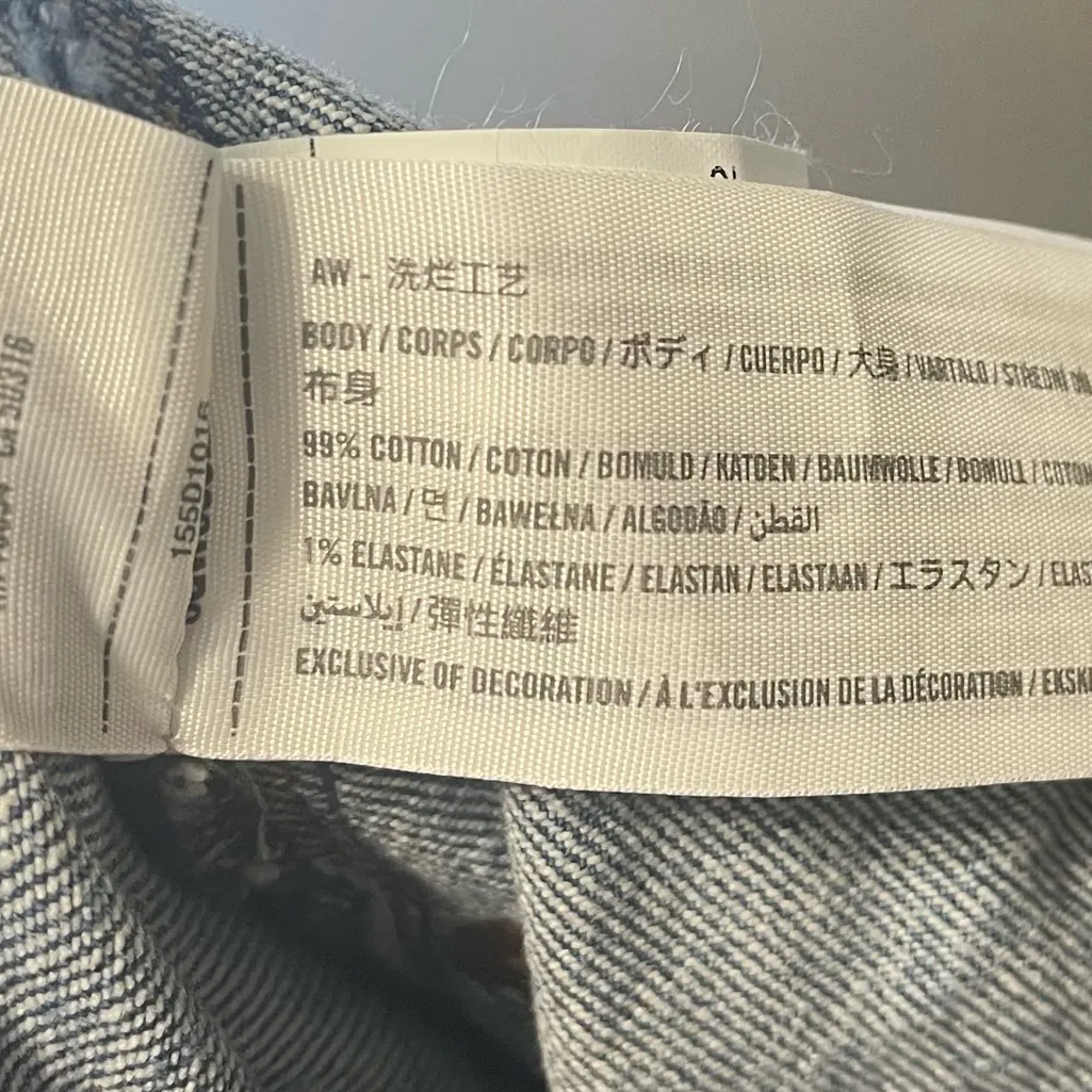 Abercrombie &‎ Fitch The ‘90s Straight Ultra High Rise Jeans Blue Size 32/14R - Image 3