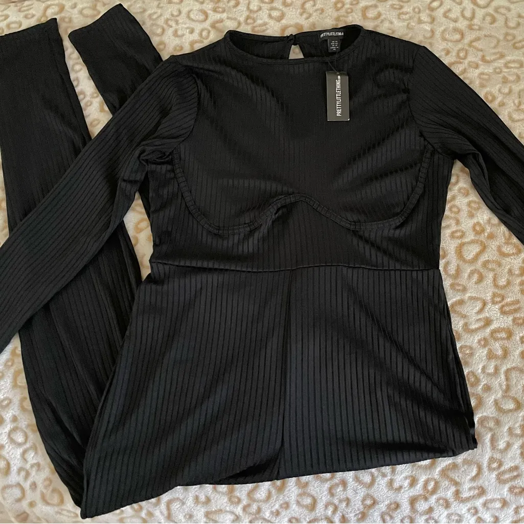 PLT Ribbed Jumpsuit - Image 3