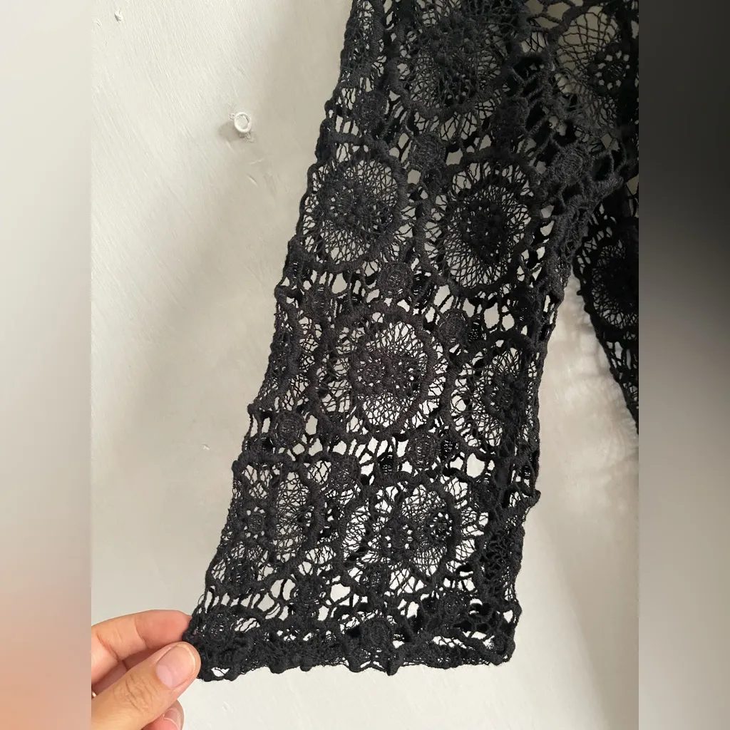 Mud Pie  crochet swim coverup - Image 4