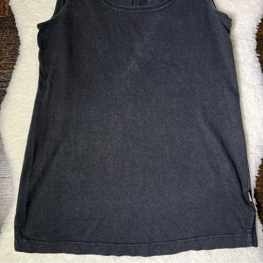 Oska Hemp/Cotton Blend Soft Black Tank Top - Image 3