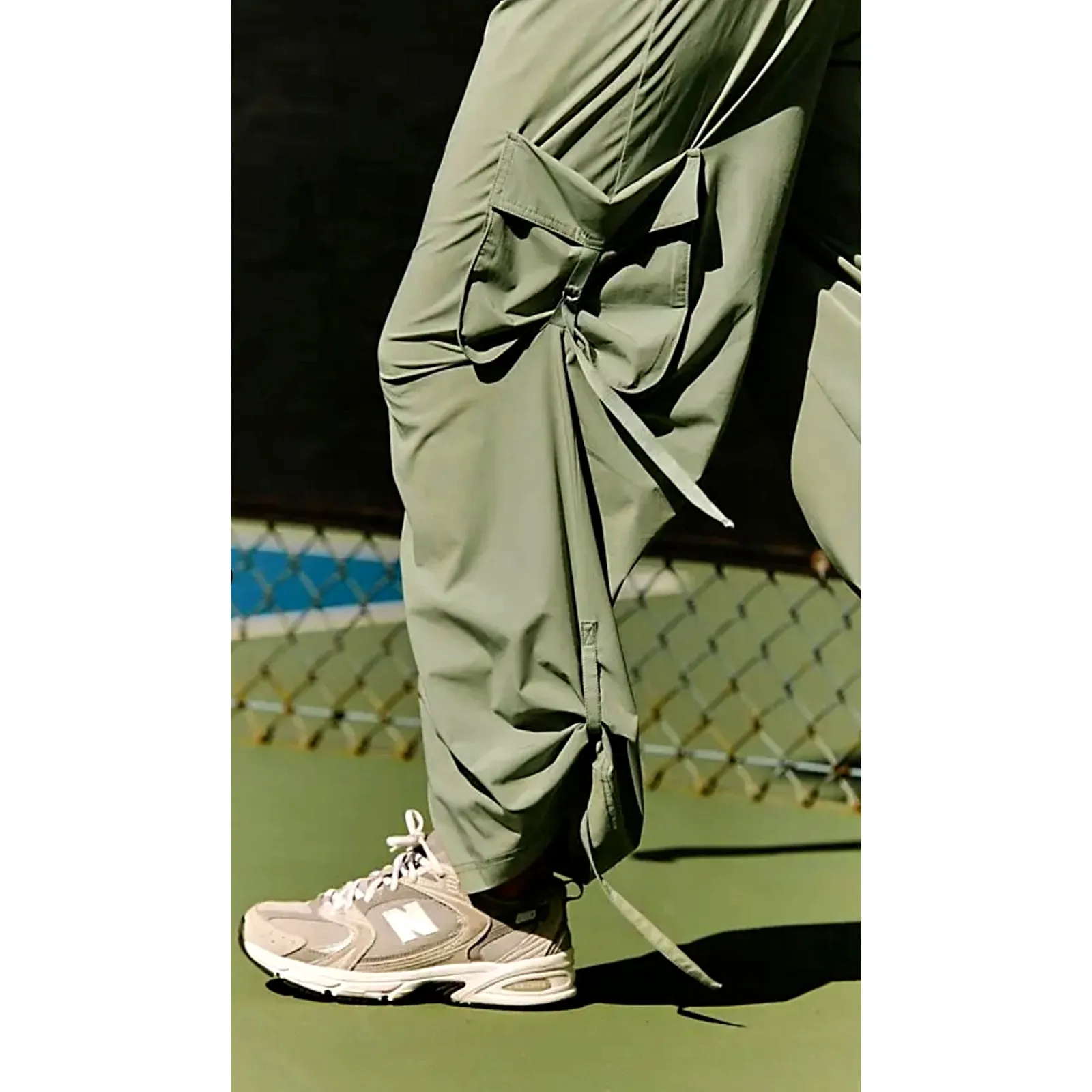 Free People Pathfinder One Piece Jumpsuit Cactus/Fern Combo M - Image 3