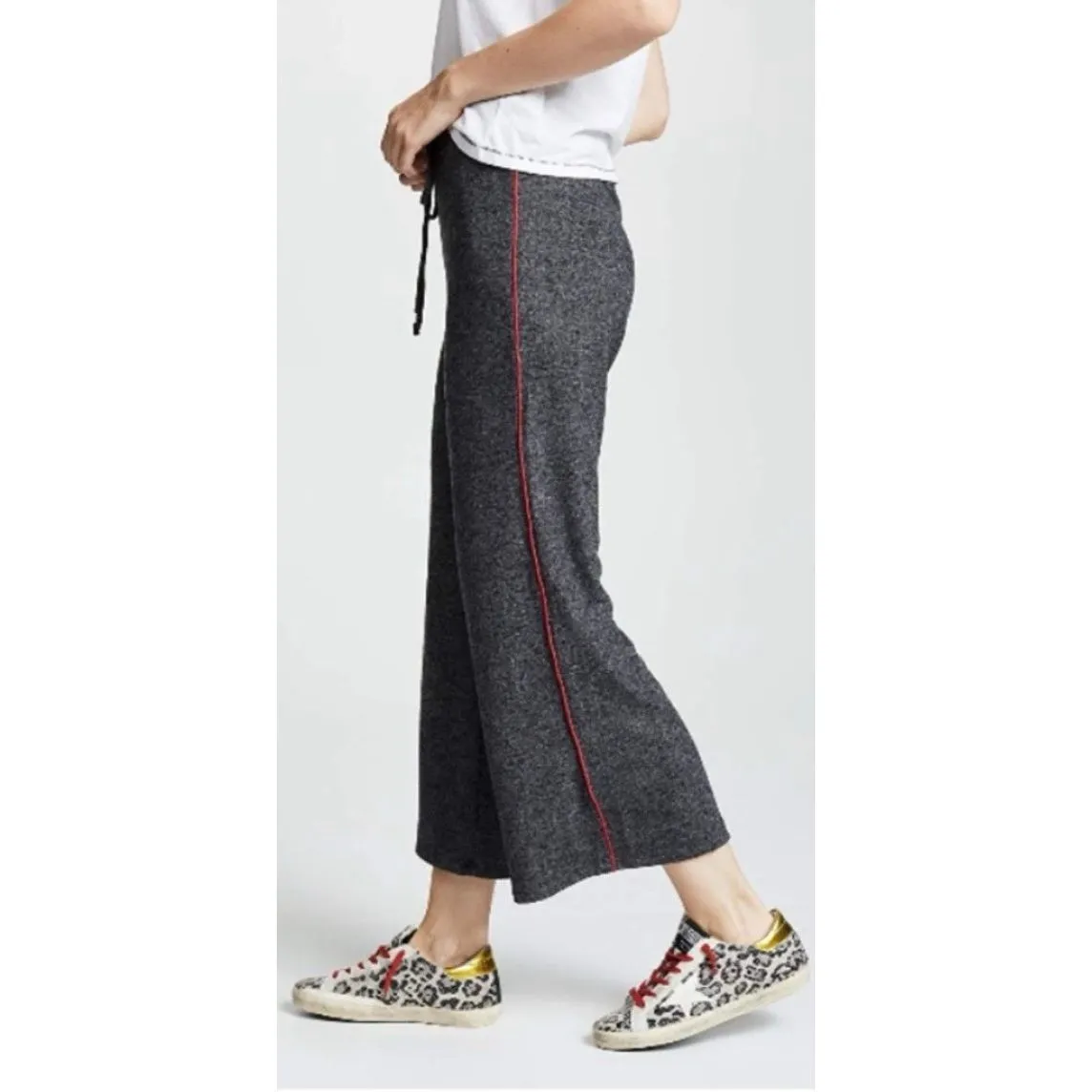 ✨Sundry Lounge Sz 1 Pant W/ Piping Charcoal✨ - Image 2