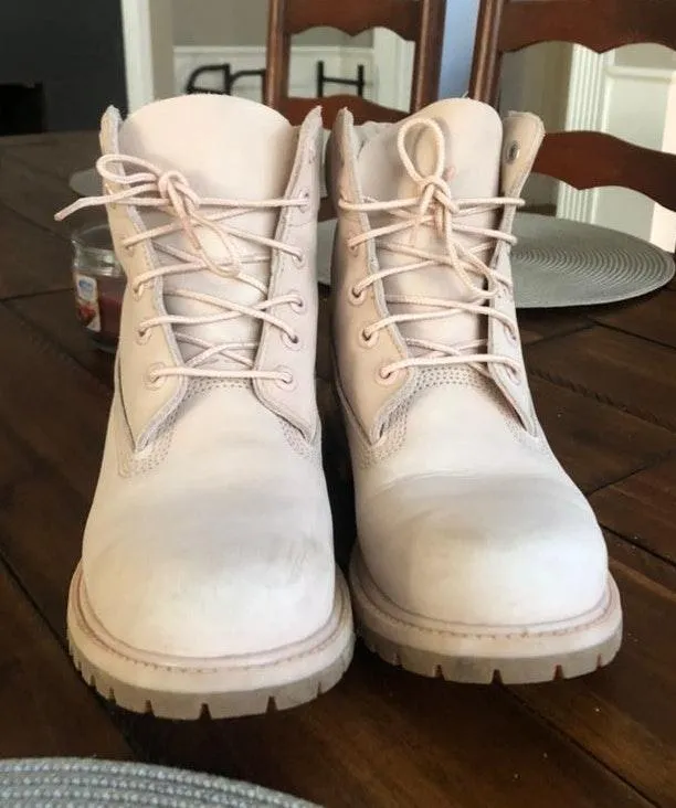 Timberland Pink Boots - Image 8