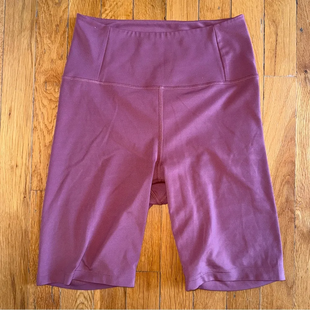 GIRLFRIEND COLLECTIVE Biker Shorts Mauve Plum Medium - Image 2