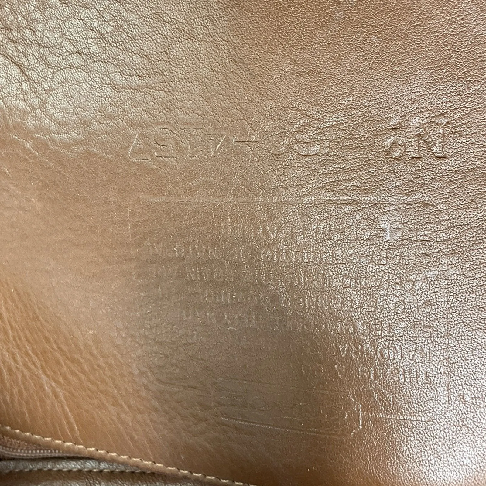 Vintage Coach Brown British Tan Leather Waverly Soho Buckle Shoulder Bag #4147 - Image 11