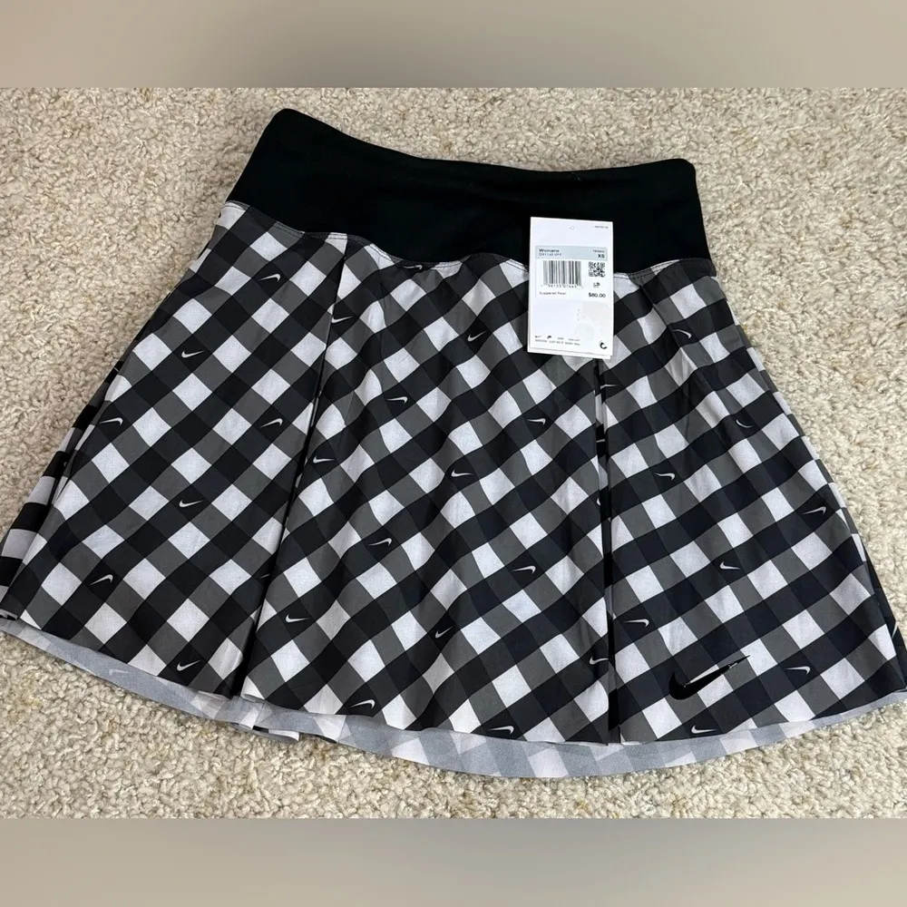 NEW! Nike Women's Core Club Print Dri-FIT Tennis Skirt Skort - Image 2