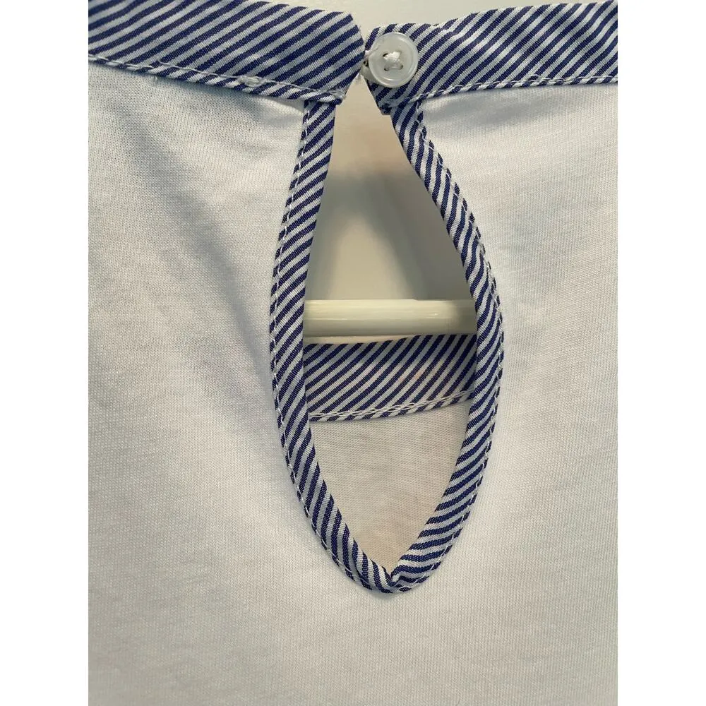 J. Crew Peplum Tulip-back Tank Top size Small - Image 6