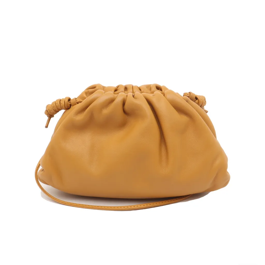 BOTTEGA VENETA Mini Pouch Clutch in yellow - Image 3