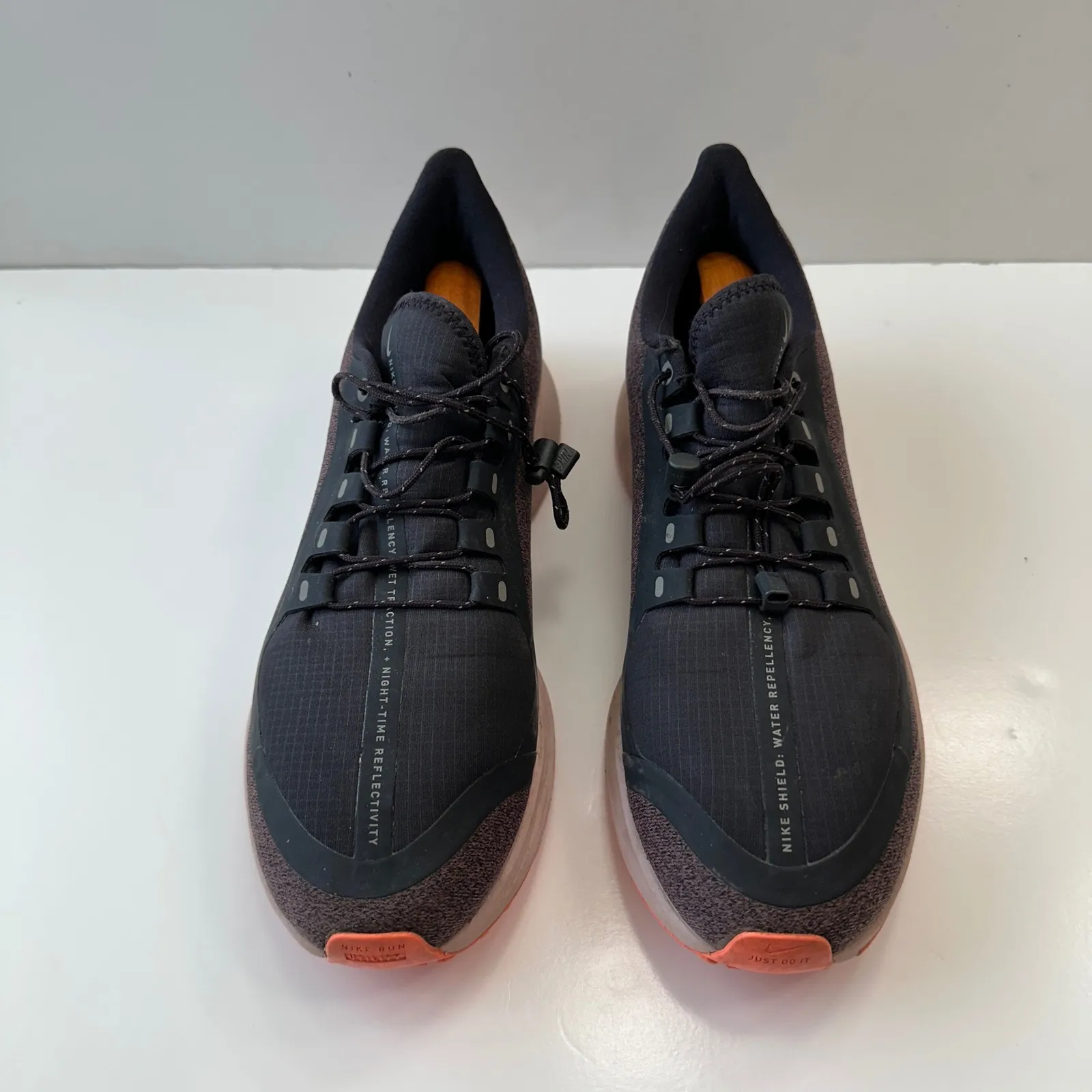 Nike Air Zoom Pegasus 35 RN Shield‎ Oil Grey Women's Size 9.5 Running Shoes - Image 2