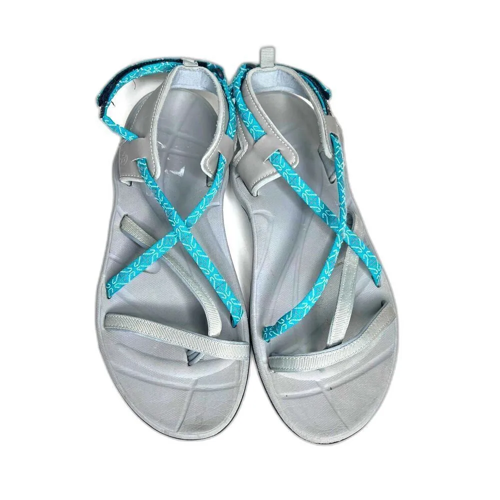 Northside women's Sandals Open Toe Strap comfy green grey Sandals 10. - Image 2