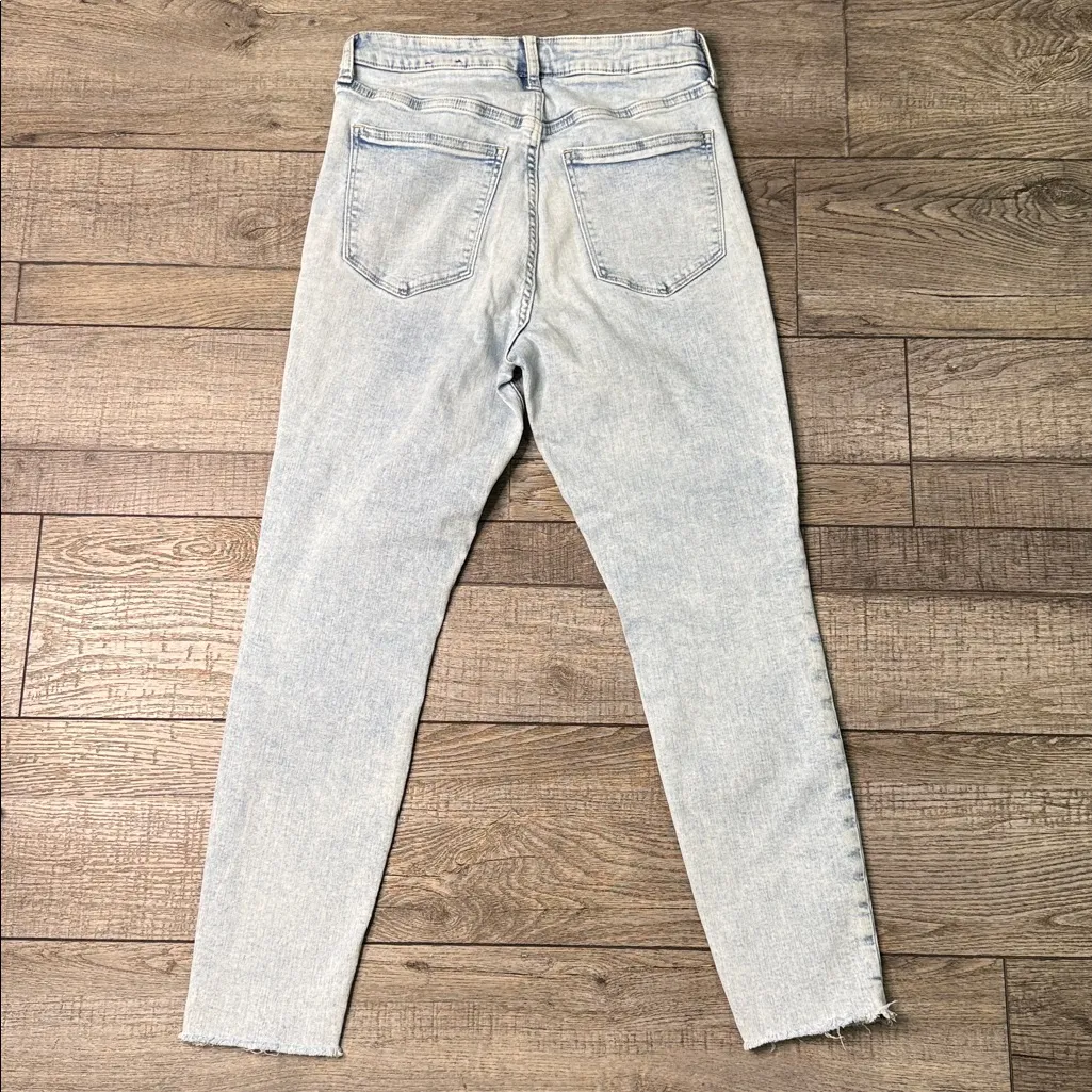 GAP Factory Women's Sky High Light Blue Skinny Jeggings - Image 6