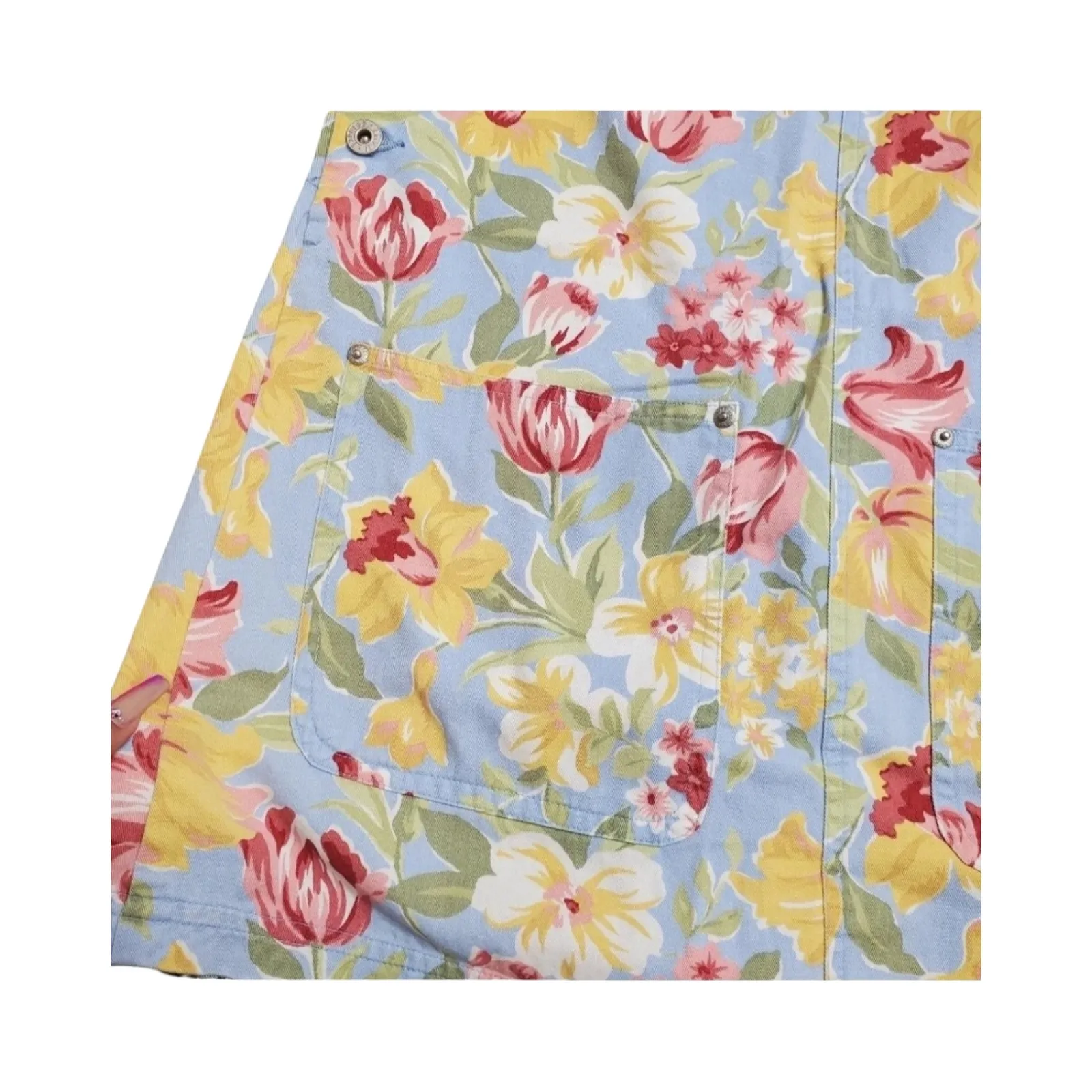 EXP Jeans by Express Vintage Floral Cotton Dress Size: S - Image 2