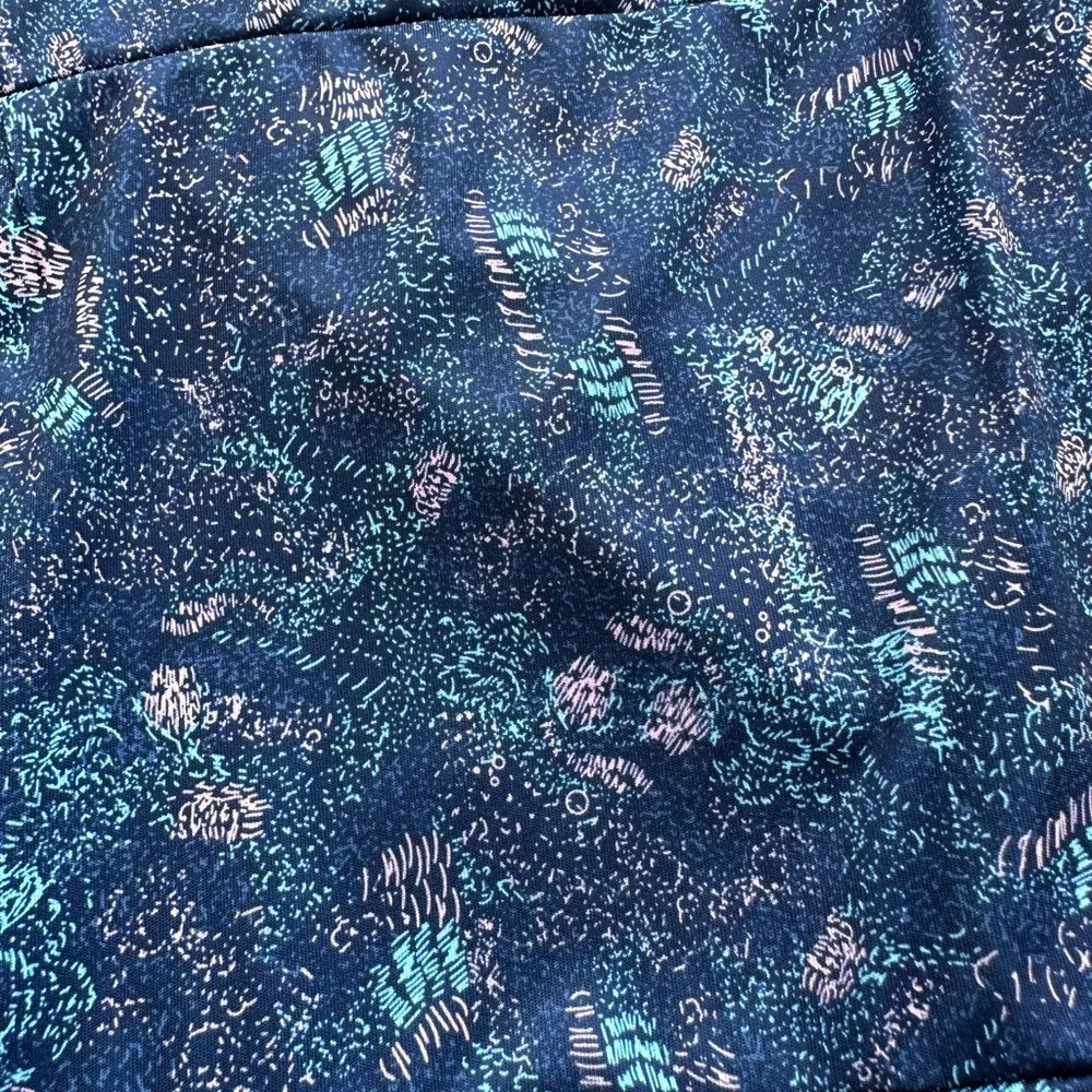 Greg Norman Monet Print Golf Skort in Navy Blue Size Small NWT Skirt Athletic - Image 9