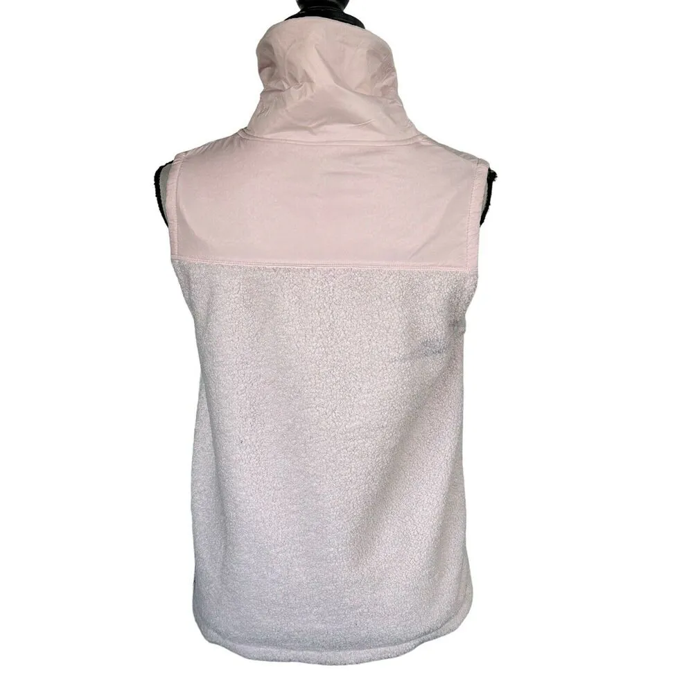 Under Armour Mission Boucle Loose Fit Vest Full-Zip Sleeveless Pockets Pink New - Image 5