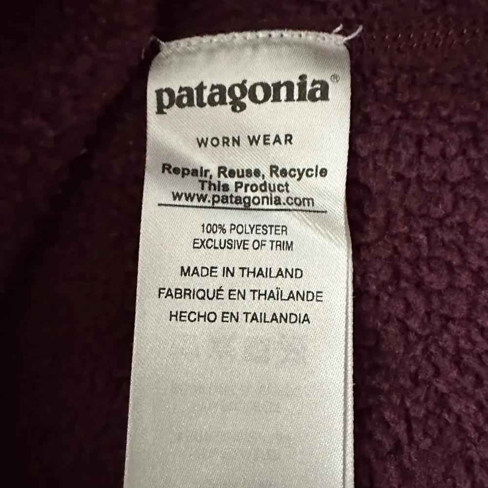 Women’s Medium Maroon Patagonia Better Sweater 1/4 Zip - Image 6
