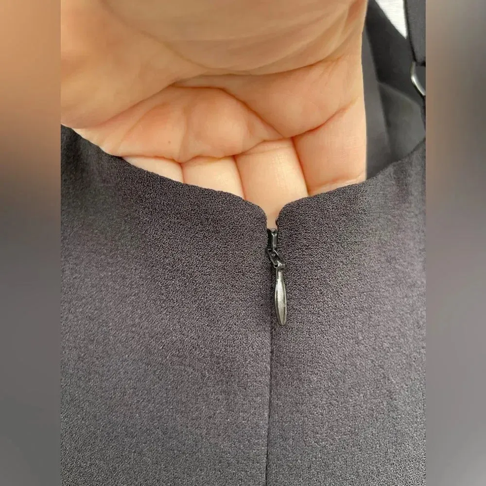 Dress The Population Black Brandy Halter Mermaid Midi Dress XS - Image 11