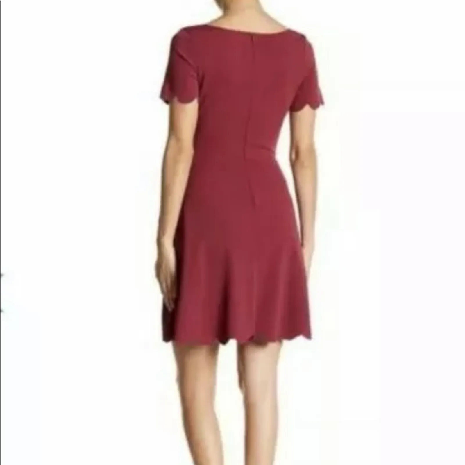 Vanity Room Dress Scallop Hem - Image 4