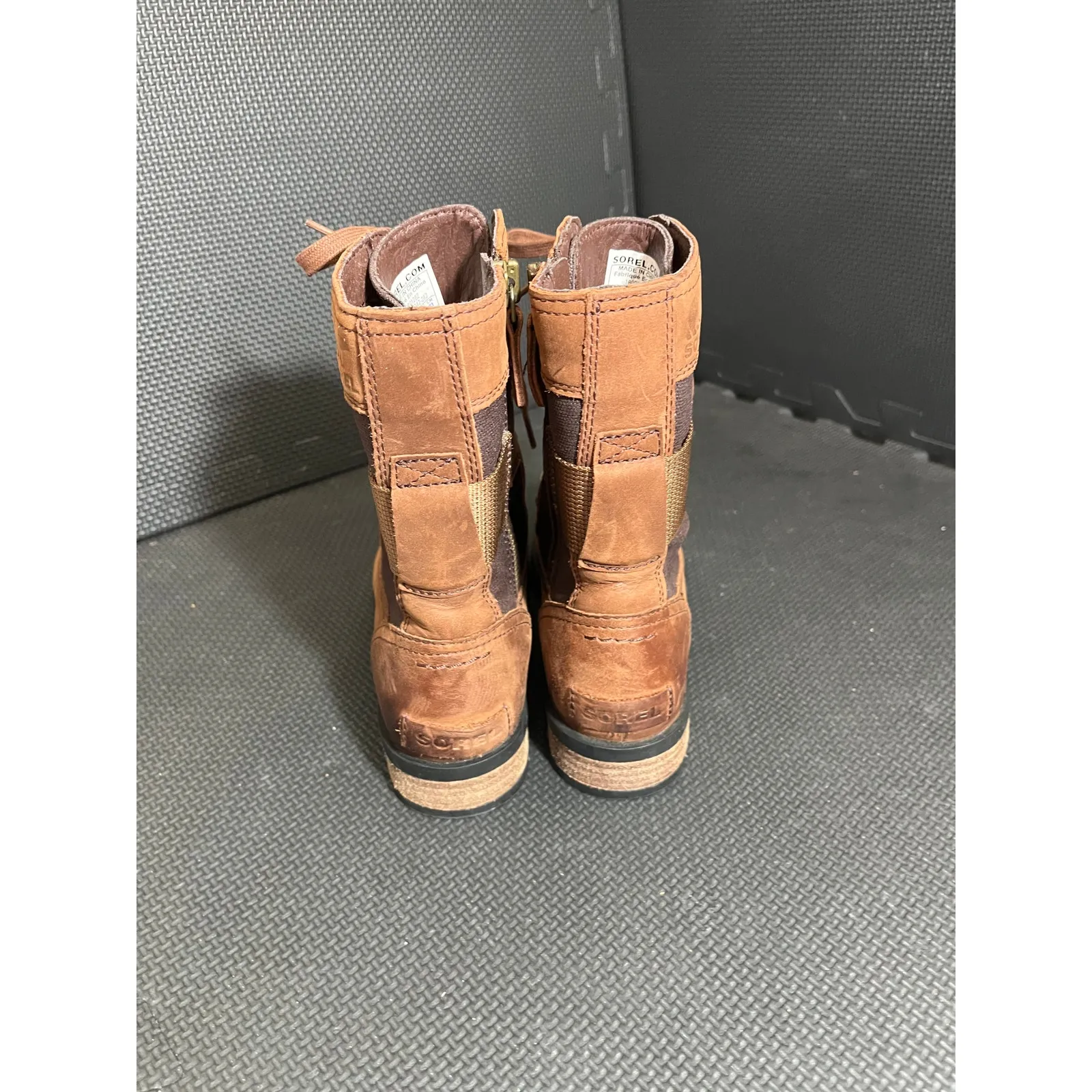 Sorel Emelie‎ Conquest NL3042-282 Boot Brown 1809021282 Women's Size 6 Leather - Image 5