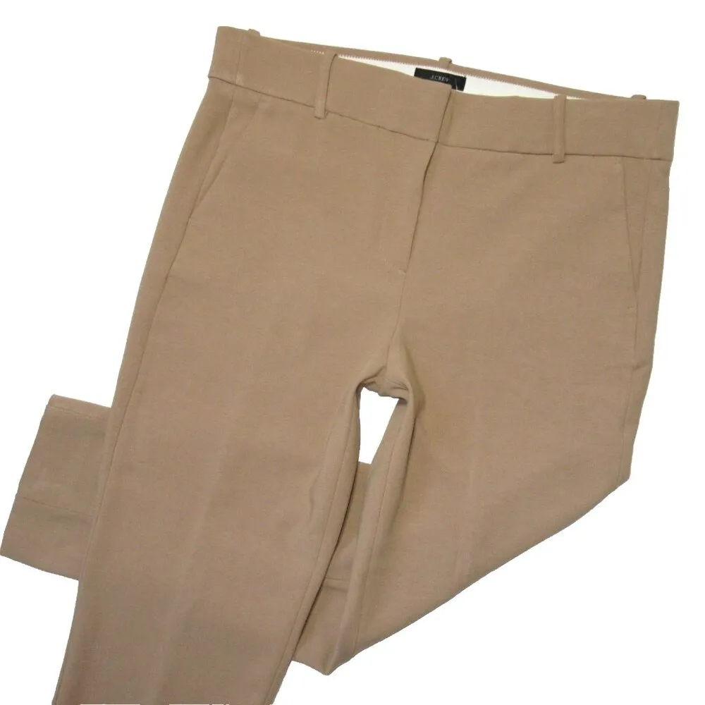 NWT J.Crew Cameron Slim Crop in Heather Saddle Four Season Stretch Pants 12 - Image 2