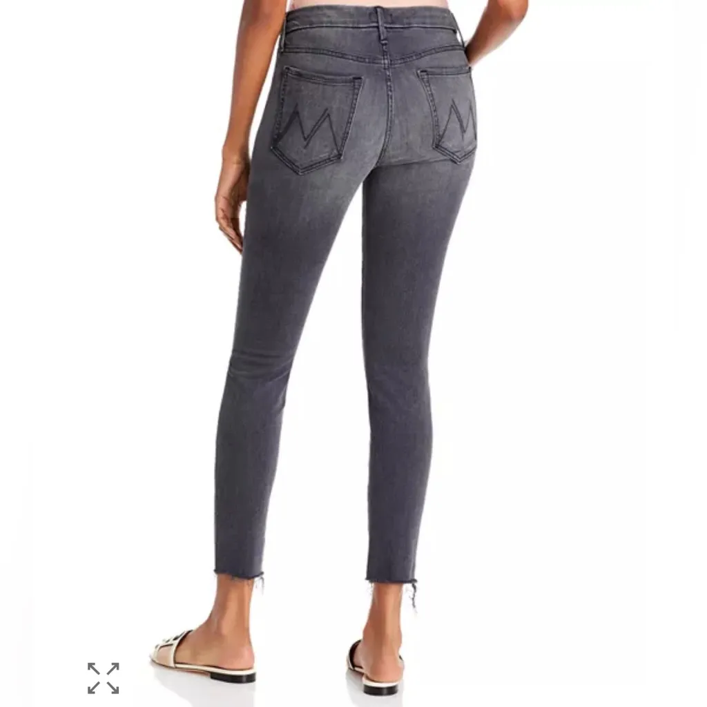 MOTHER THE LOOKER ANKLE FRAY JEANS - Image 3