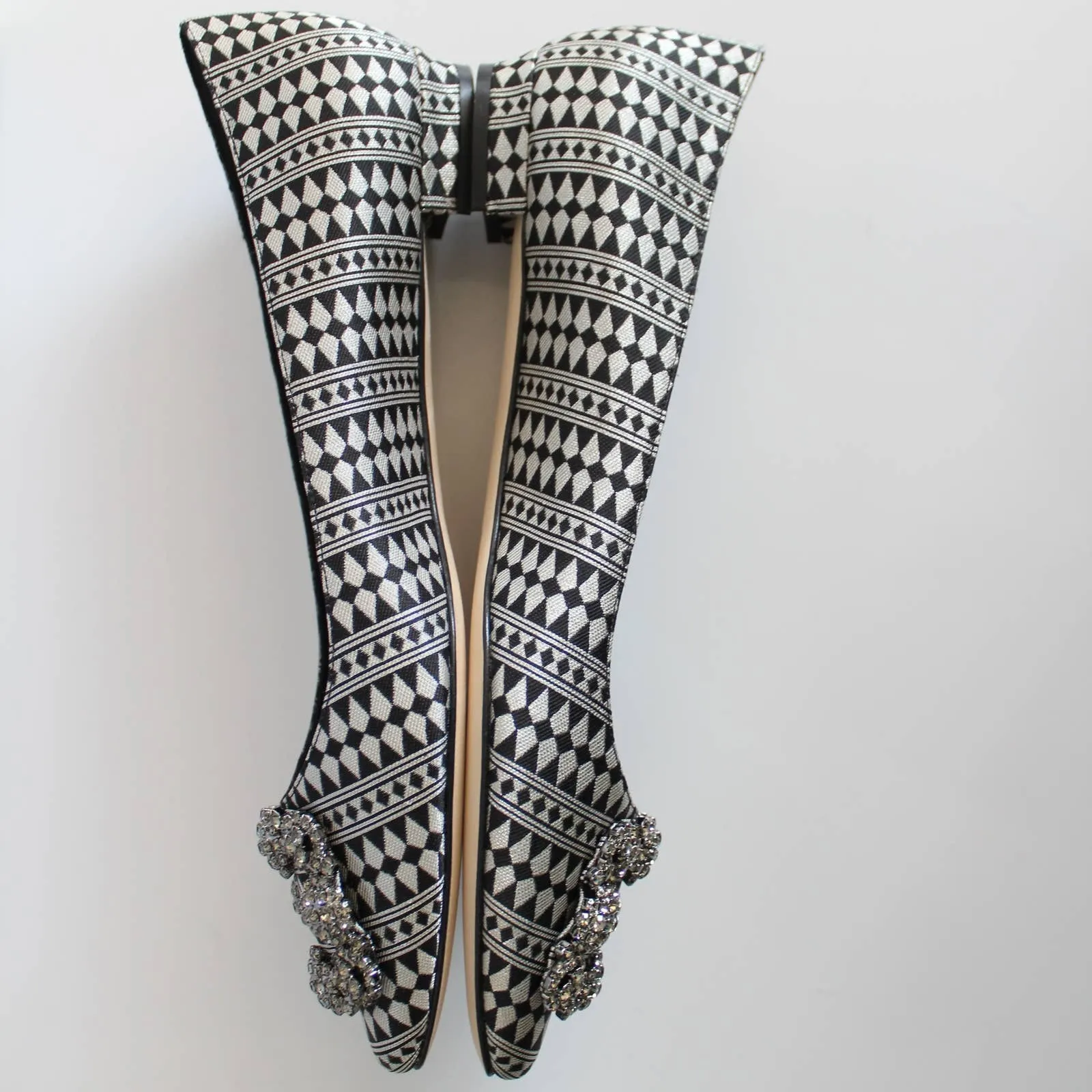 Manolo Blahnik  Hangisi Flats - Image 8