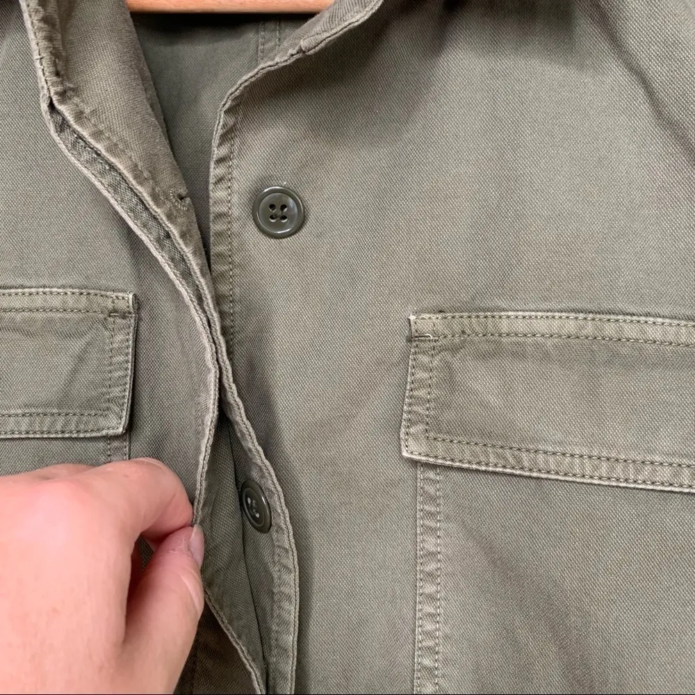 Madewell Oversized Cargo Drawstring Vest Size Small - Image 8