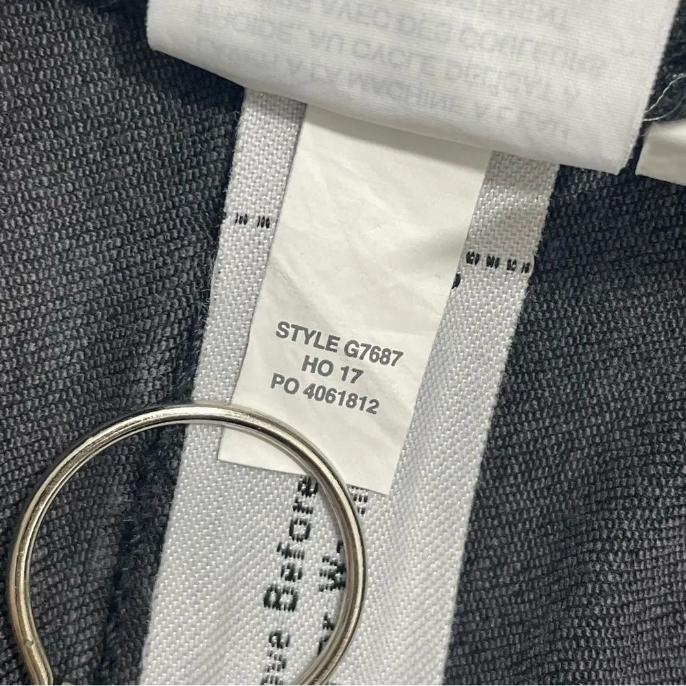 Madewell Cali Demi-Boot Raw Hem Jeans Faded Black Wash Denim Size 25 Style G7687 - Image 10