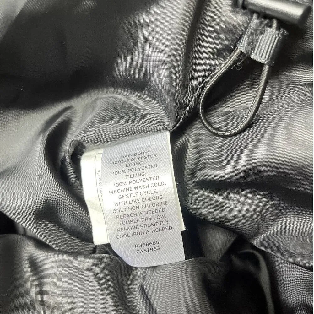 BP. Nordstrom | NWT | XS | Oversized Puffer Jacket in Purple Earl Ombre Plaid - Image 6