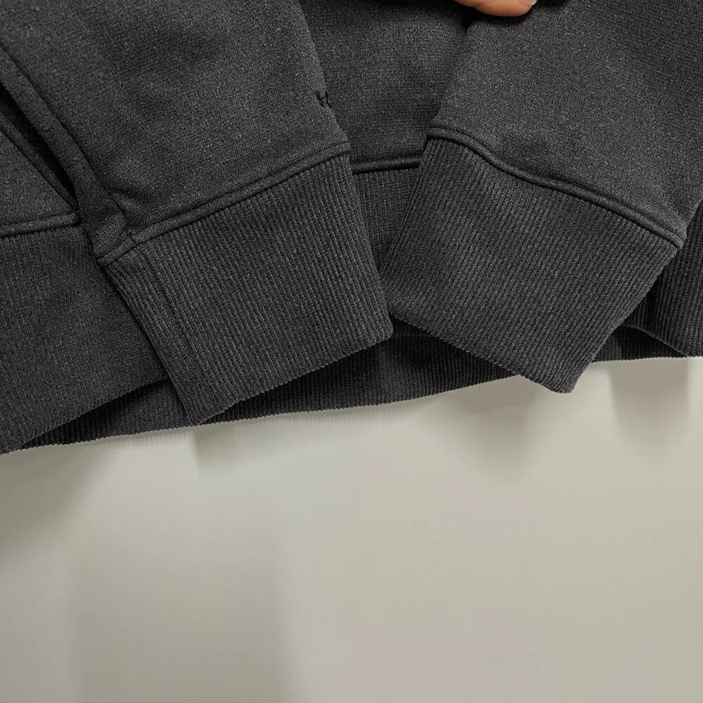 Under Armour Storm Semi-Fitted Fleece Hoodie Sweatshirt (Dark Gray) - Small - Image 6