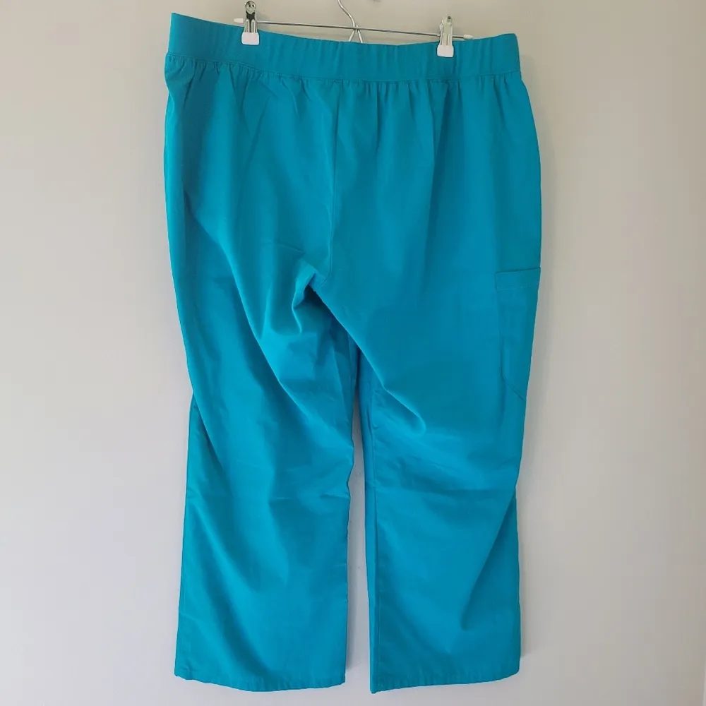 Cherokee Petite Teal Scrub Pants - Image 6
