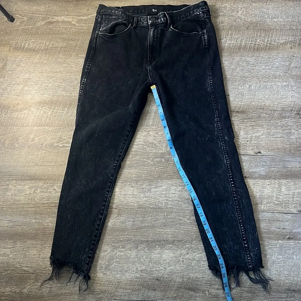 Women’s 3x1 NYC Black Austin Crop Jeans Size 32 - Image 4