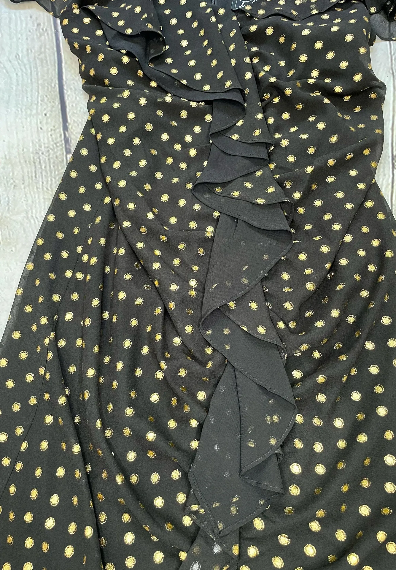 Metallic Dot Cold Shoulder Dress NWT - Image 8