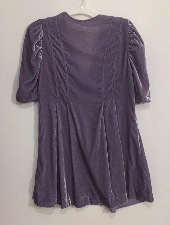 Adelle Velvet Dress - Image 5